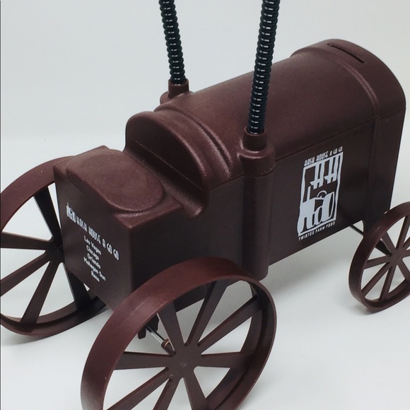 Hash House A Go Go Farm Tractor Bank Country Decor - Picture 6 of 10